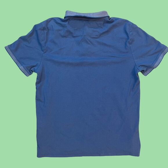 Calvin Klein blue Polo Shirt size L - Picture 2 of 4